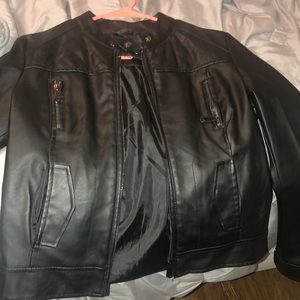 Leather jacket